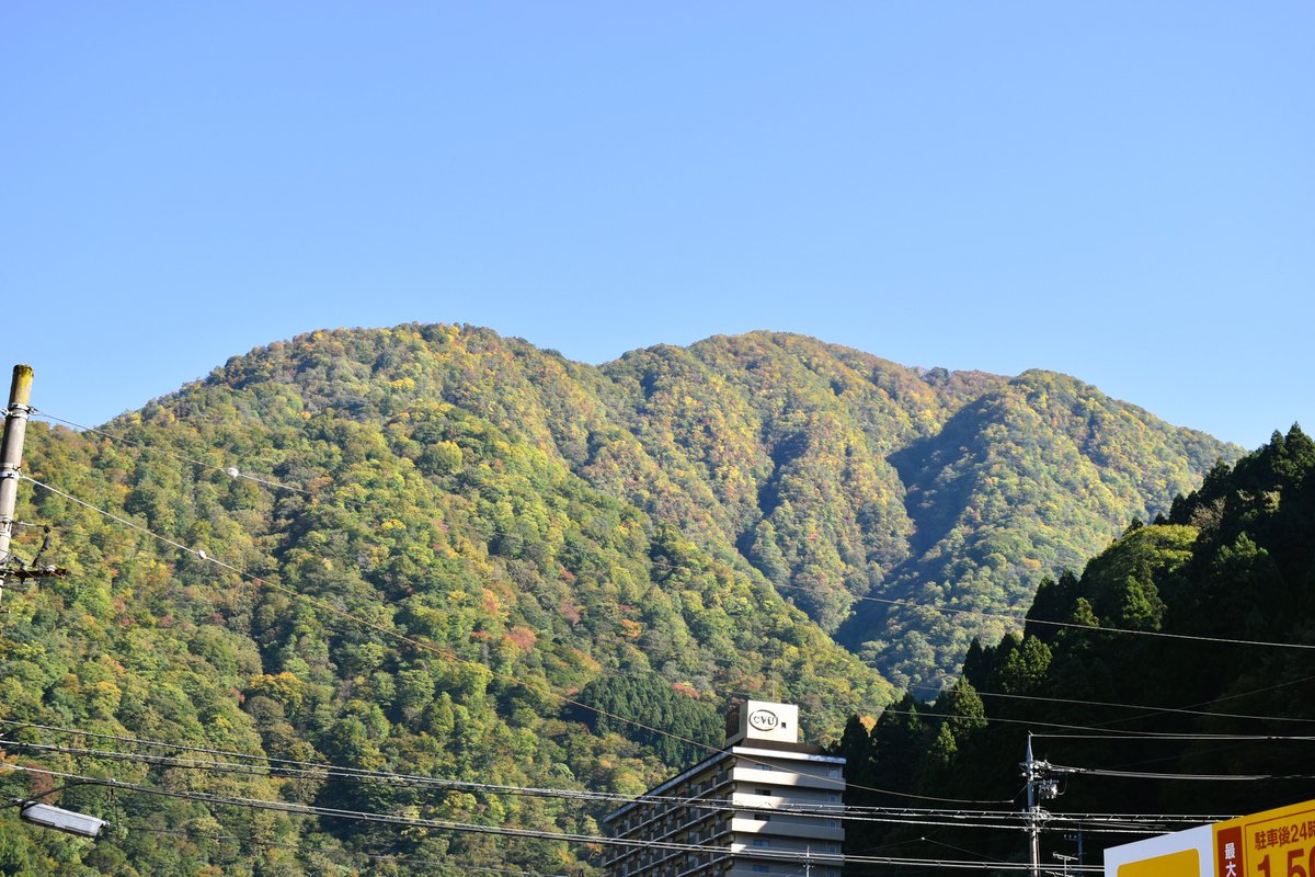 Kurobe_Unazuki's tweet image. かなり色づいてきました
＃紅葉 ＃黒部峡谷 ＃宇奈月温泉