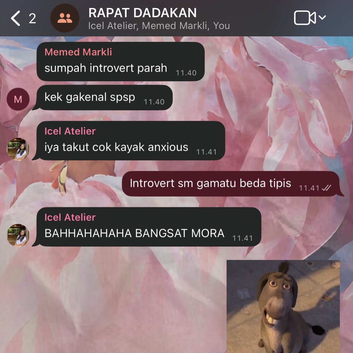 …? Salah kah gw
