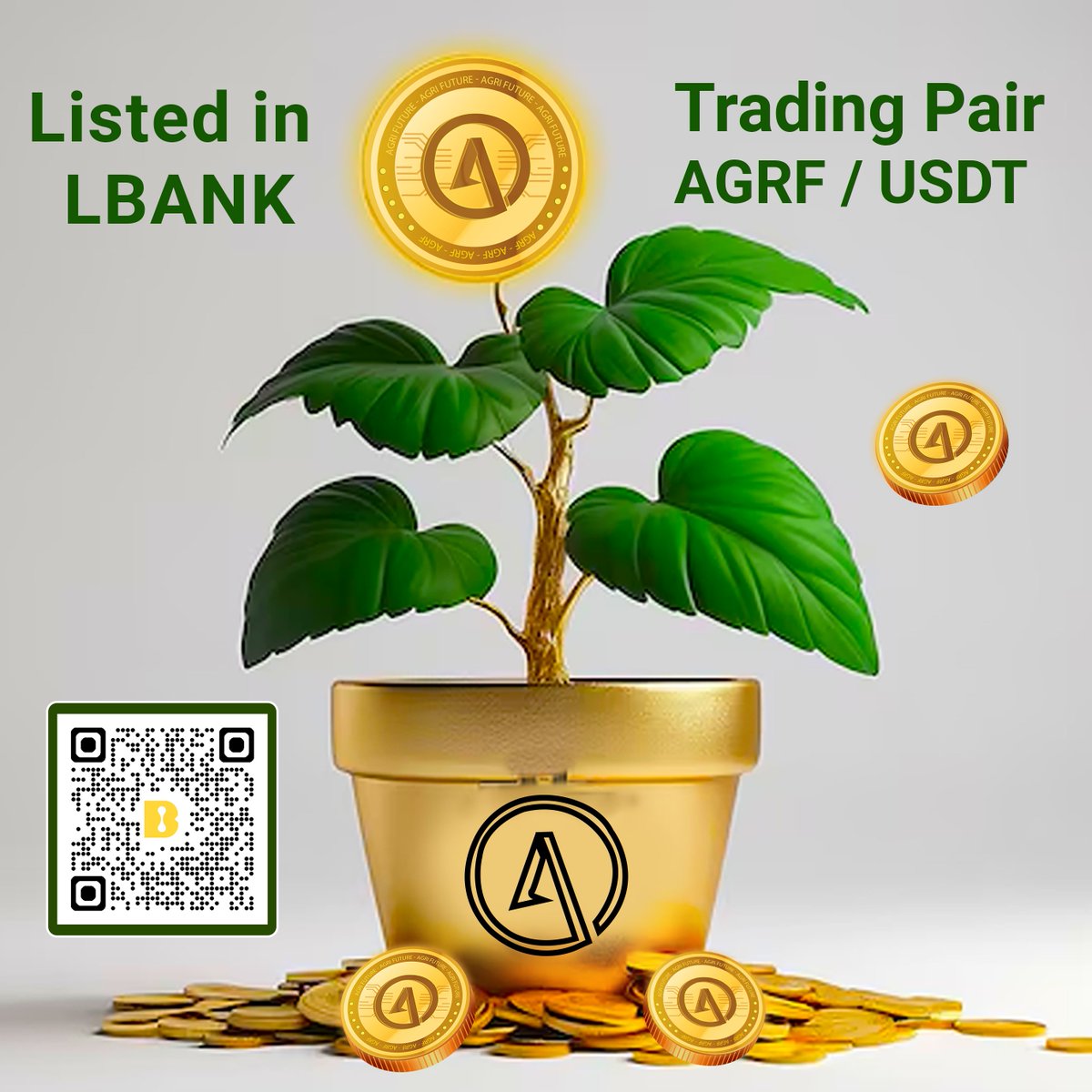 AGRIFUTURE2023's tweet photo. Stay ahead in crypto game #agrf Listed in Koinpark & Lbank,Tokpie,Pancakeswap TRADING PAIR : AGRF/ USDT #Bitcoin #blockchain #ctypto #agrifuture #koinpark #lbank #digitalcurrency #tokpie https://t.co/S7gvb9kGdx