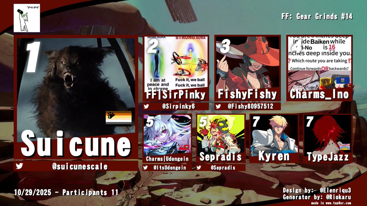 Frisson Fighters tweet media