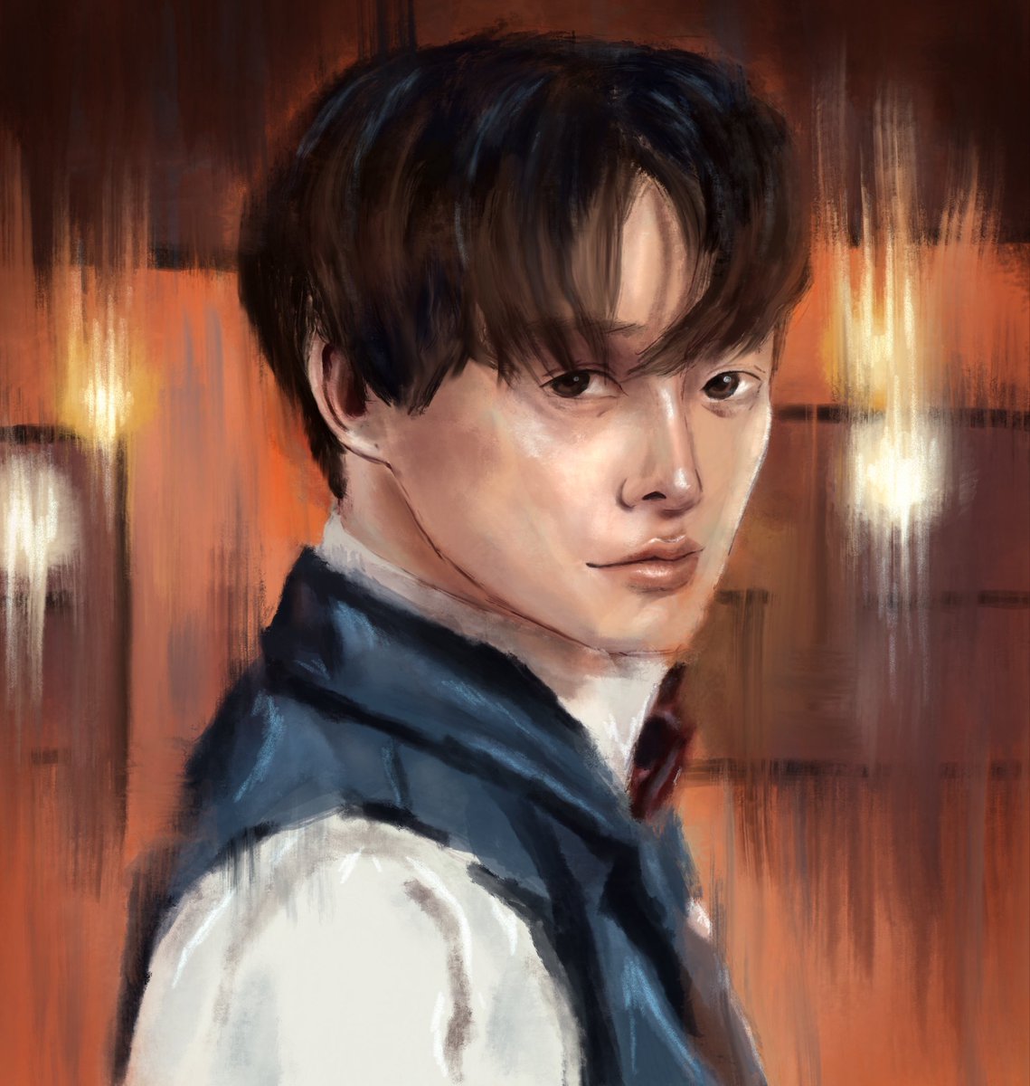 Yall are probably so tired of me drawing him -
but I never get bored of drawing him!! 🙂‍↔️🙂‍↔️Fun every time 🙂‍↕️🙂‍↕️
#SHOYA #福田翔也