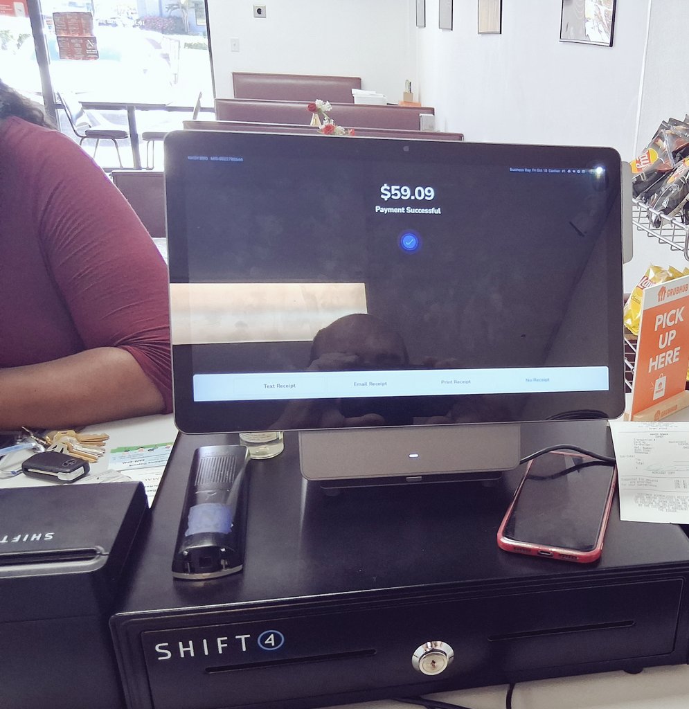 TuckerShift4's tweet photo. Nash BBQ joins in the global surge of sites upgrading to @SkyTabPOS by @Shift4 and really could not be happier with it! https://t.co/apAMxiE9IS