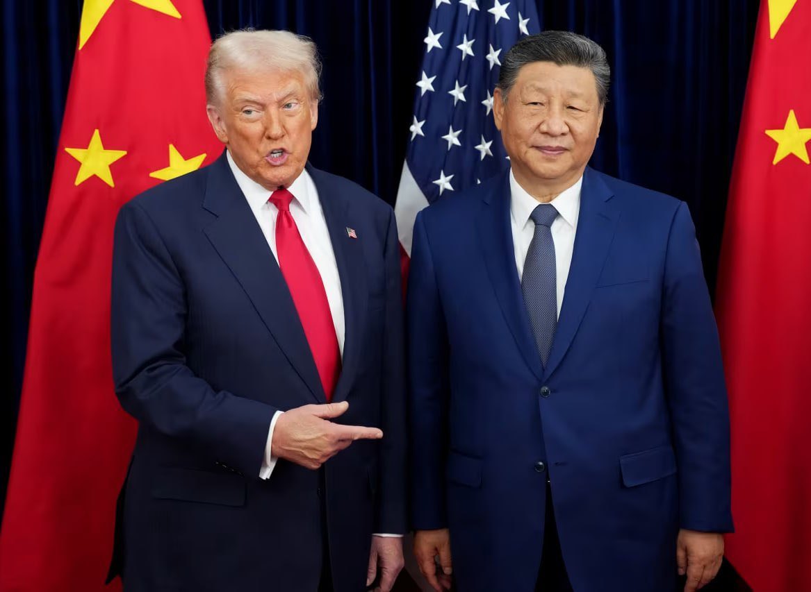 BRICSinfo's tweet photo. JUST IN: 🇺🇸🇨🇳 President Trump officially announces he will visit China in April, 2026. https://t.co/Luq6xgWlbJ