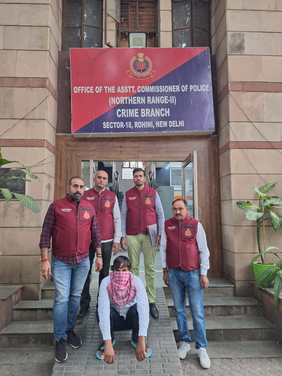 Crime Branch Delhi Police tweet media