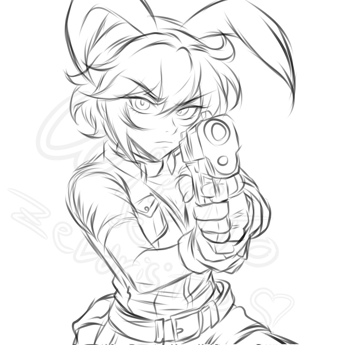 VicZeldris's tweet photo. Wip de un dibujo para un concurso de ilustración jsjsjs https://t.co/bBhbsV5D8q
