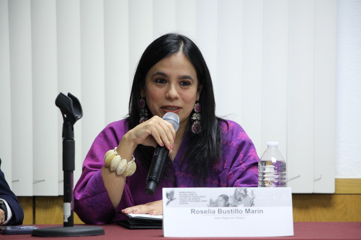 BustilloRoselia's tweet photo. Participé en el Conversatorio “Interculturalidad como eje de inclusión sustantiva: retos y horizontes para la justicia y la democracia” un espacio para repensar una justicia electoral intercultural y más cercana a los pueblos y comunidades indígenas. https://t.co/GsDNNjwwYr