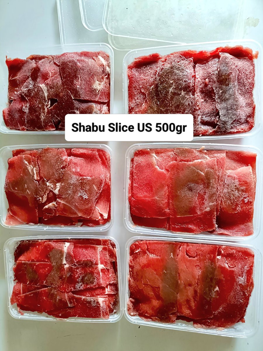 larashapsarii's tweet photo. Bismillah assalamualaikum teman teman
Izin share aku jual beef slice ready ada 3 varian daging

Tersedia juga bumbu marinasi by request+10.000/box : Blackpepper, Barbeque, Teriyaki, Yakiniku 

📍Lokasi di Ciketing, Mustikajaya, Bekasi 
085157755195 https://t.co/583LekpbOI