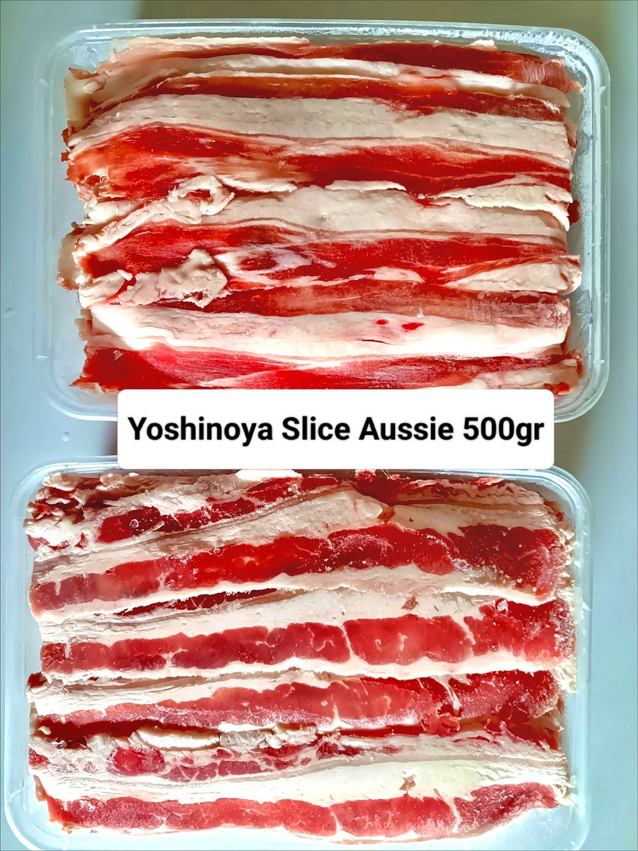 larashapsarii's tweet photo. Bismillah assalamualaikum teman teman
Izin share aku jual beef slice ready ada 3 varian daging

Tersedia juga bumbu marinasi by request+10.000/box : Blackpepper, Barbeque, Teriyaki, Yakiniku 

📍Lokasi di Ciketing, Mustikajaya, Bekasi 
085157755195 https://t.co/583LekpbOI