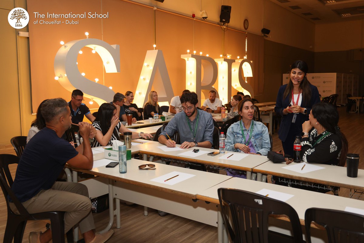 TeachinginDubai's tweet image. We kicked off our professional development training yesterday at The International School of Choueifat - Dubai, diving into learning, growth, and inspiration.
#trainingweek