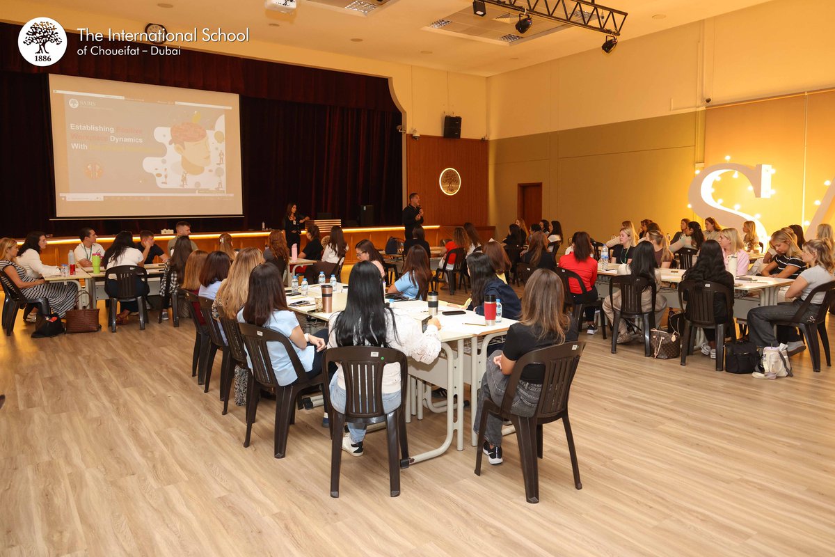 TeachinginDubai's tweet image. We kicked off our professional development training yesterday at The International School of Choueifat - Dubai, diving into learning, growth, and inspiration.
#trainingweek