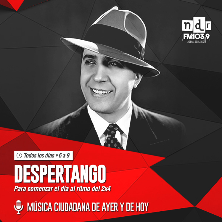 NdRradio's tweet photo. ¡Muy buen día, amigoyerrrtes! 😎
#ProgramaciónNdR / #LoDemásEsSilerrrcio
💪 ¡Empezamos el día al ritmo del 2x4 con #Despertango!
🎶 De 6 a 9, música ciudadana con su clásica y perenne esencia 😉.
#⃣ #NdR #Radio 📻 #Tango #Milonga https://t.co/ip9nKlU67y