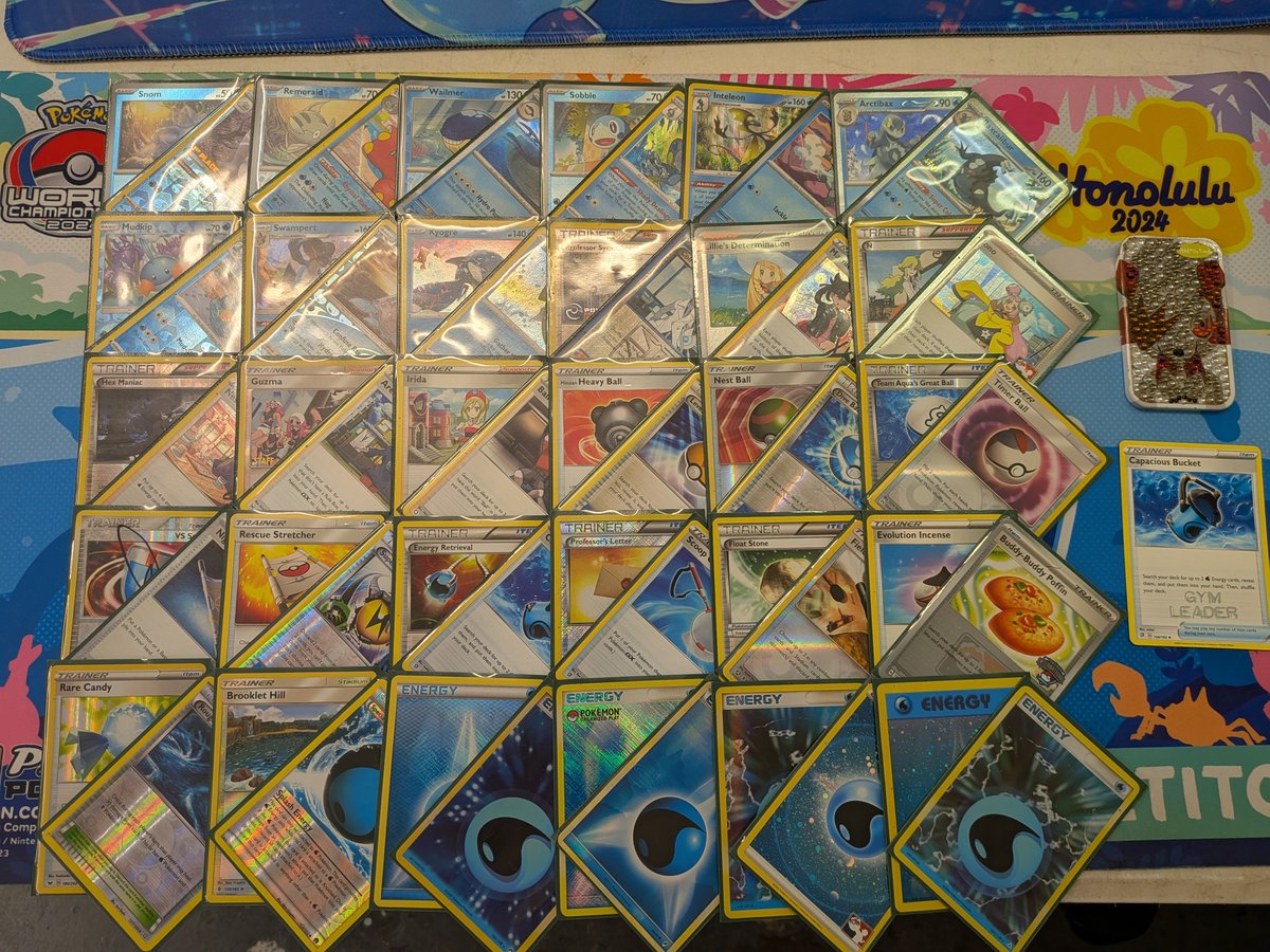 Techmyst's tweet photo. Water Badge Acquired.
New (unofficial) promos dropped.
#GymLeaderChallenge #GLC https://t.co/g1uVMhkbZO