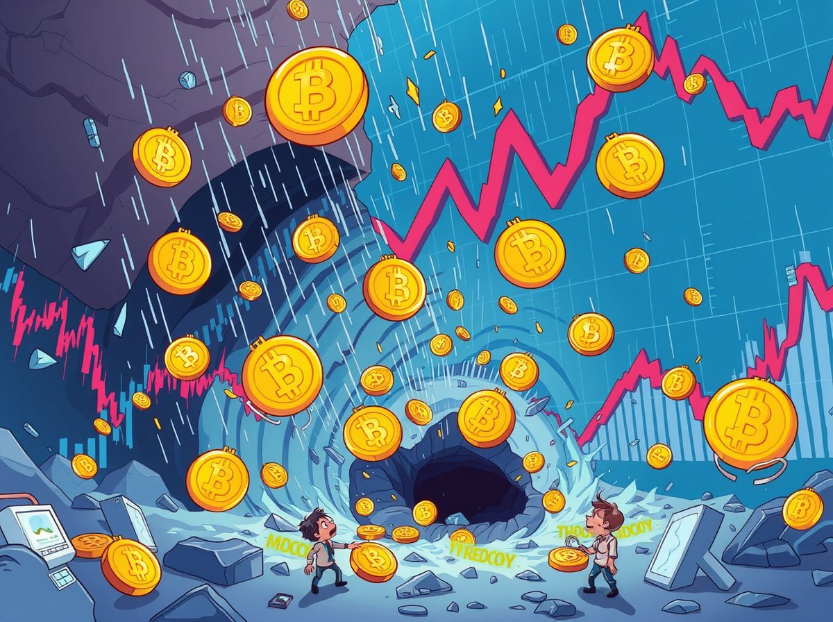 ItsBitcoinWorld's tweet image. The cryptocurrency market often delivers sudden, dramatic shifts, and the past hour has been no exception. ##CryptocurrencyTrading #CryptoFuturesLiquidation #futurescontracts #marketvolatility #tradingrisks
bitcoinworld.co.in/crypto-futures…
