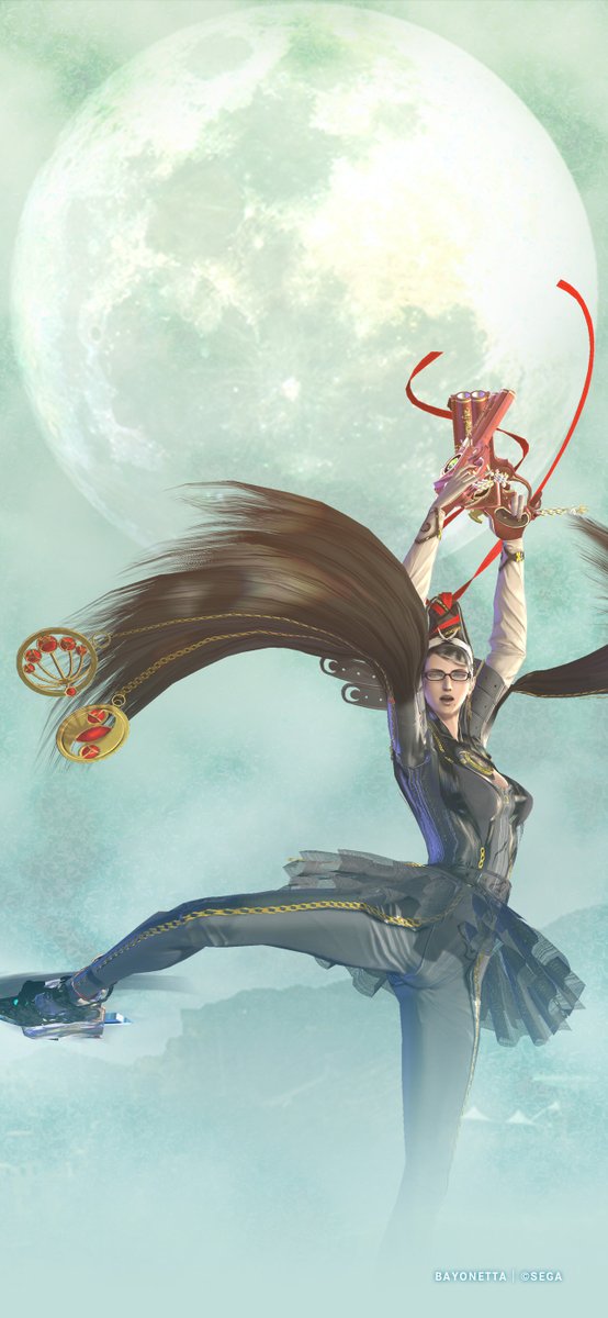 #Bayonetta15th 
Golden leaves dance in the wind - November is here.🍂
Here's Bayonetta dancing under a BIG silver sphere! 🌕

Find previous calendar images at the bottom of the announcement page.
platinumgames.com/bayonetta-15th…