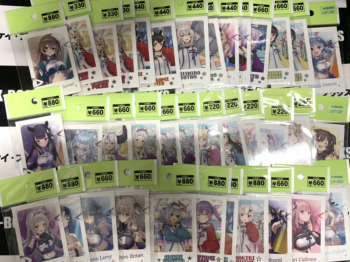 K-BOOKS秋葉原本館 動画系作品（Vtuber） on X