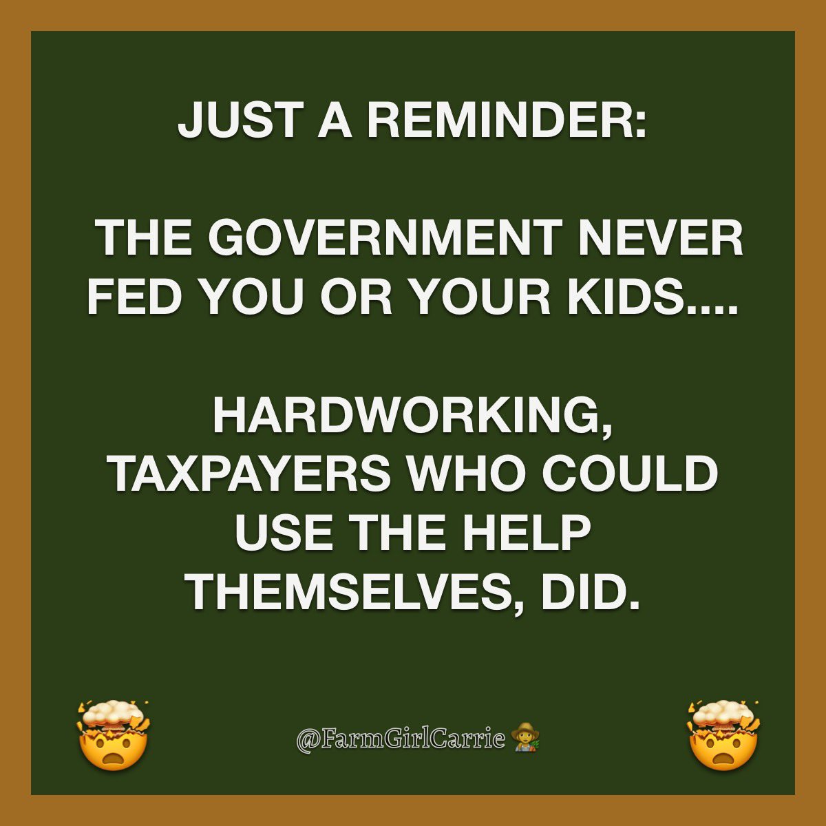 FarmGirlCarrie's tweet image. It’s true…