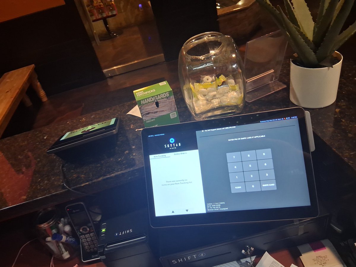 TuckerShift4's tweet photo. JD's Grill in beautiful Guntersville, AL is now up and running with the equally beautiful @SkyTabPOS by @Shift4 ! Welcome aboard and enjoy your new found features! #teamfour #boldlyforward https://t.co/eJ1i195zEO