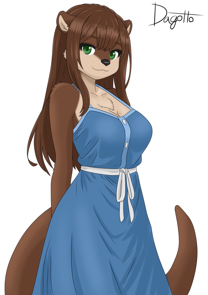 Otter girl. Name still undecided for now. Any suggestions?