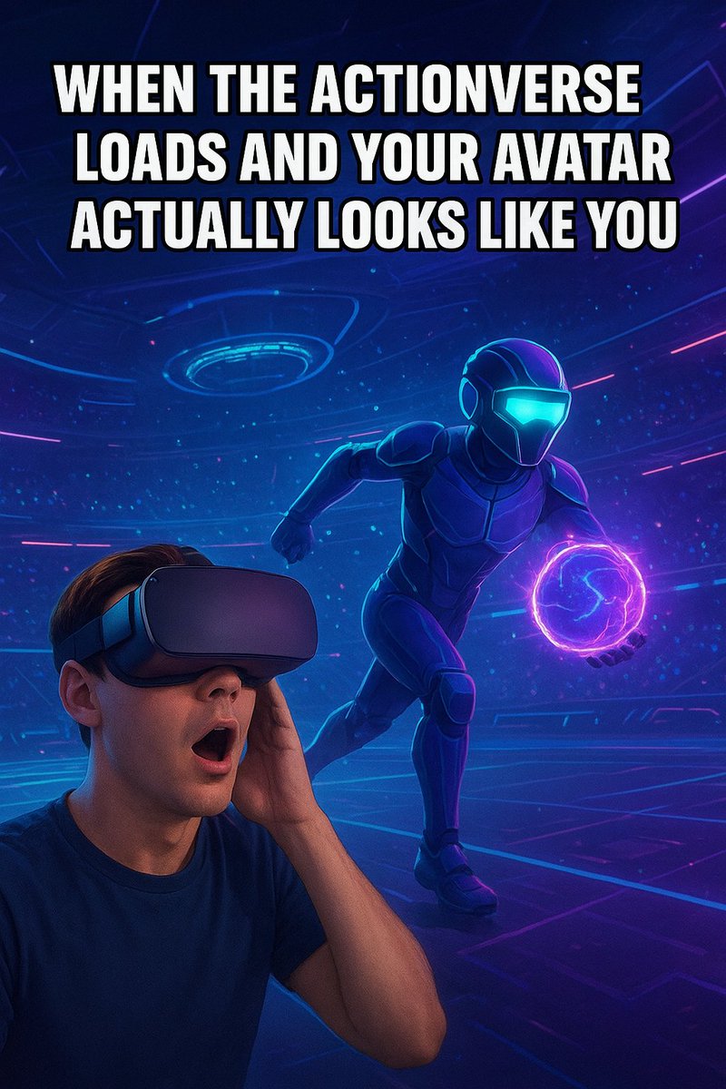 Bento56565656's tweet photo. When the ActionVerse loads and your avatar actually looks like you 😳💫
@2B3D_ROB @AstroBowlGame #2B3D #AstroBowl #Web3Gaming #Metaverse https://t.co/9Bry7wZYLX