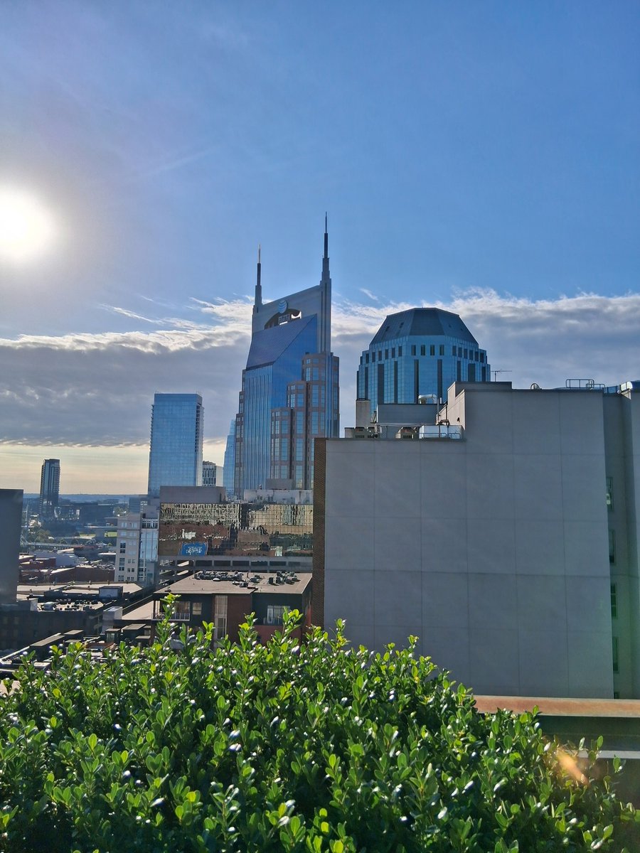 TuckerShift4's tweet photo. A Staple of Nashville, TN, The Bobby Hotel is up and running with @SkyTabPOS by @Shift4! They now have a system fitting of the location and WOW, what a view! #TeamFour #BoldlyForward https://t.co/qOt8hVolXP