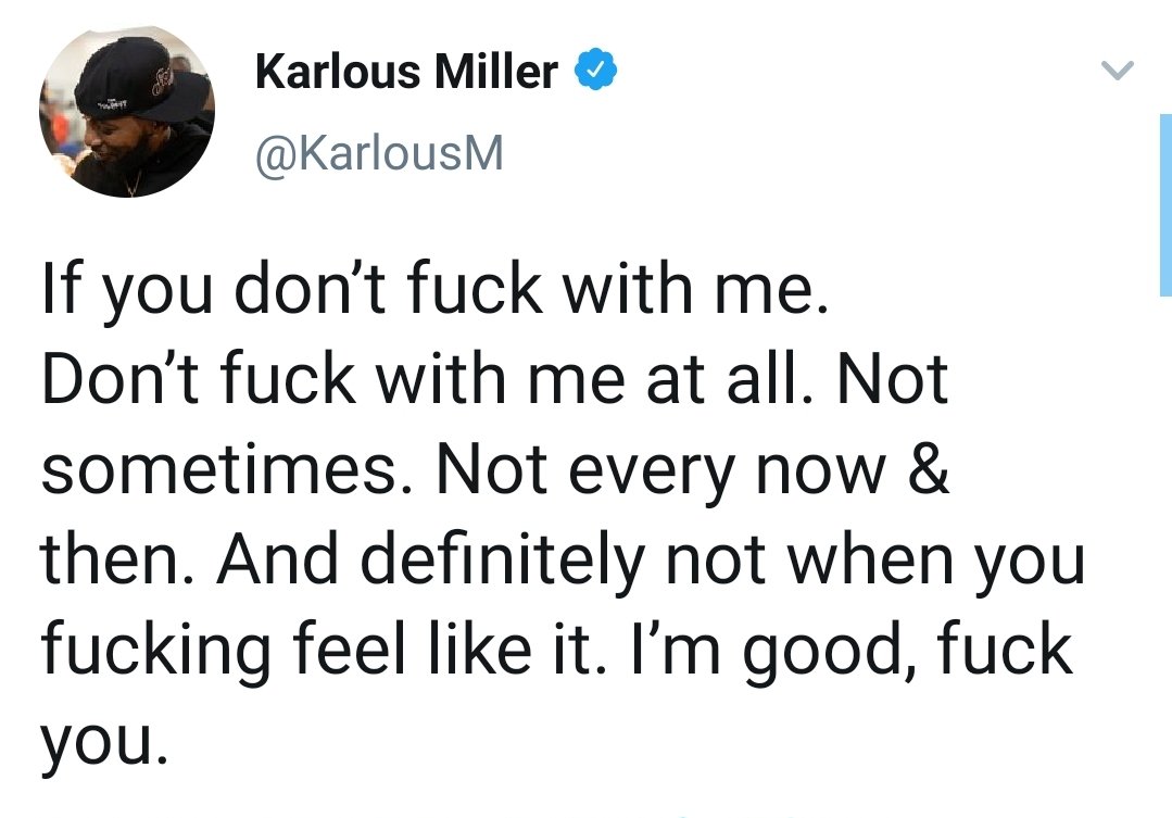 shaegotbutta's tweet image. A wise man once said .... 

@KarlousM 🫡💯