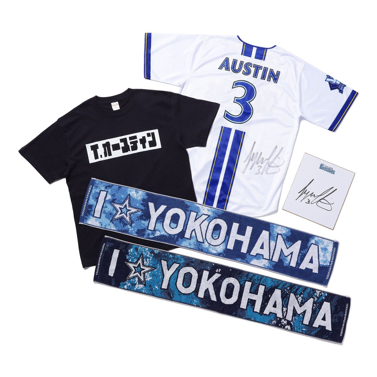 佐*造様 横浜DeNAベイスターズ、diana Natsuki 直筆サイン色紙 芸能人