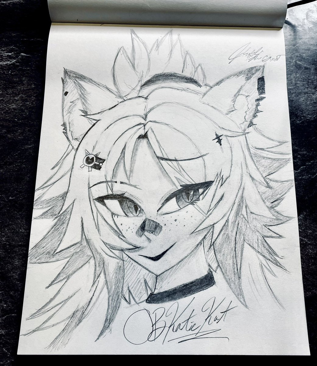 Another late night sketch ✨

As I continue trying to improve my art skills, I can feel myself getting faster at drawing ✨

Today’s Sketch: <a href="/obkatiekat/">obkatiekat🐾</a> 

#OBKArt