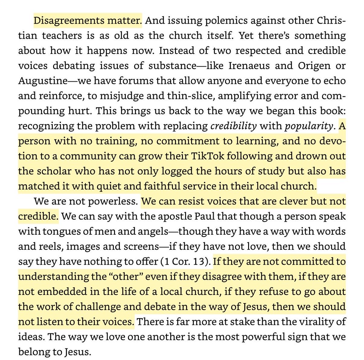 gpackiam's tweet image. I wrote this in “What’s a Christian, Anyway?” (March 2025) 

It doesn’t matter if it’s Big Eva or Gig Eva— Don’t let popularity replace credibility.