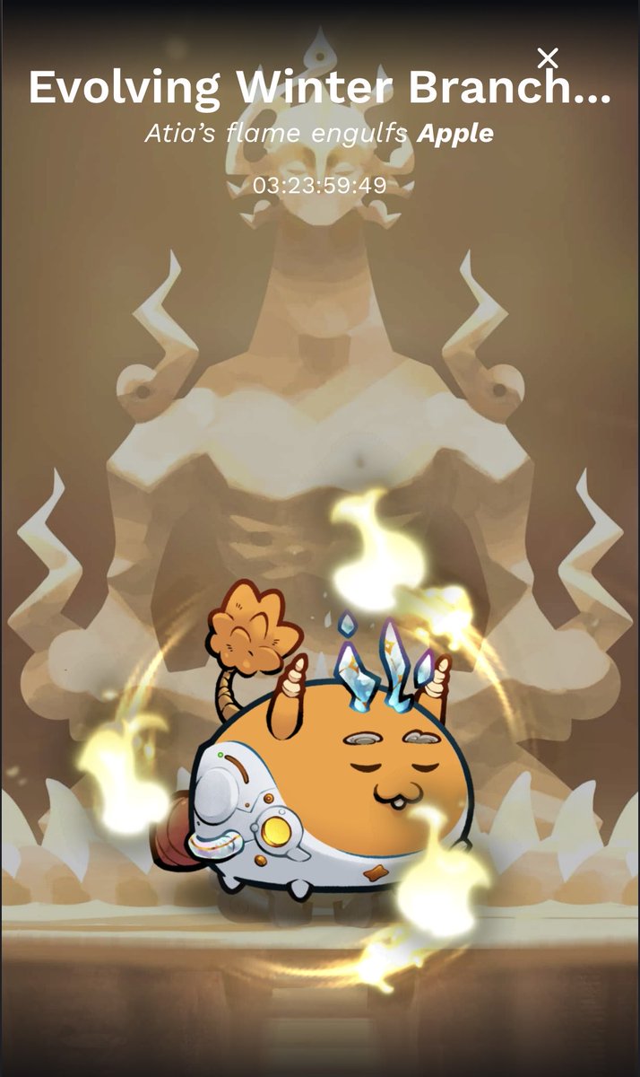 Time to evolve the Mystic Part 🔥 

Can we have fixed amount of AXS when evolving? This feels like really expensive 😅

<a href="/Jihoz_Axie/">Jihoz.ron</a> <a href="/Ronin_Network/">Ronin</a> <a href="/AxieInfinity/">Axie Infinity</a>