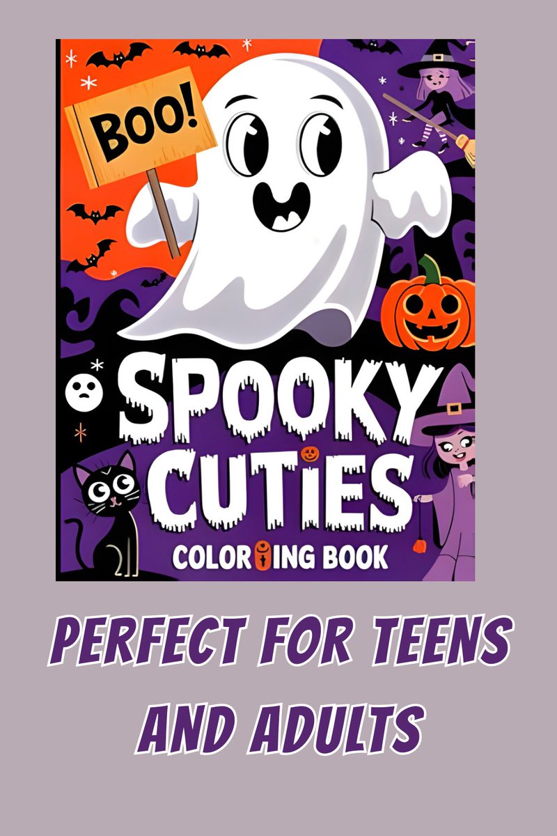 Embrace the charm of Halloween year-round with Spooky Cuties! 🎨👾 

Color your way through delightful scenes filled with creepy, yet cute creatures. Looking to relax and unwind! 

Visit now—tinyurl.com/yhu97fyw

#HalloweenEveryday #MindfulColoring #CreepyCreatures 🍂🕷️