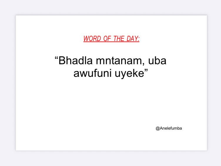 Anele Fumba 🇿🇦 tweet media