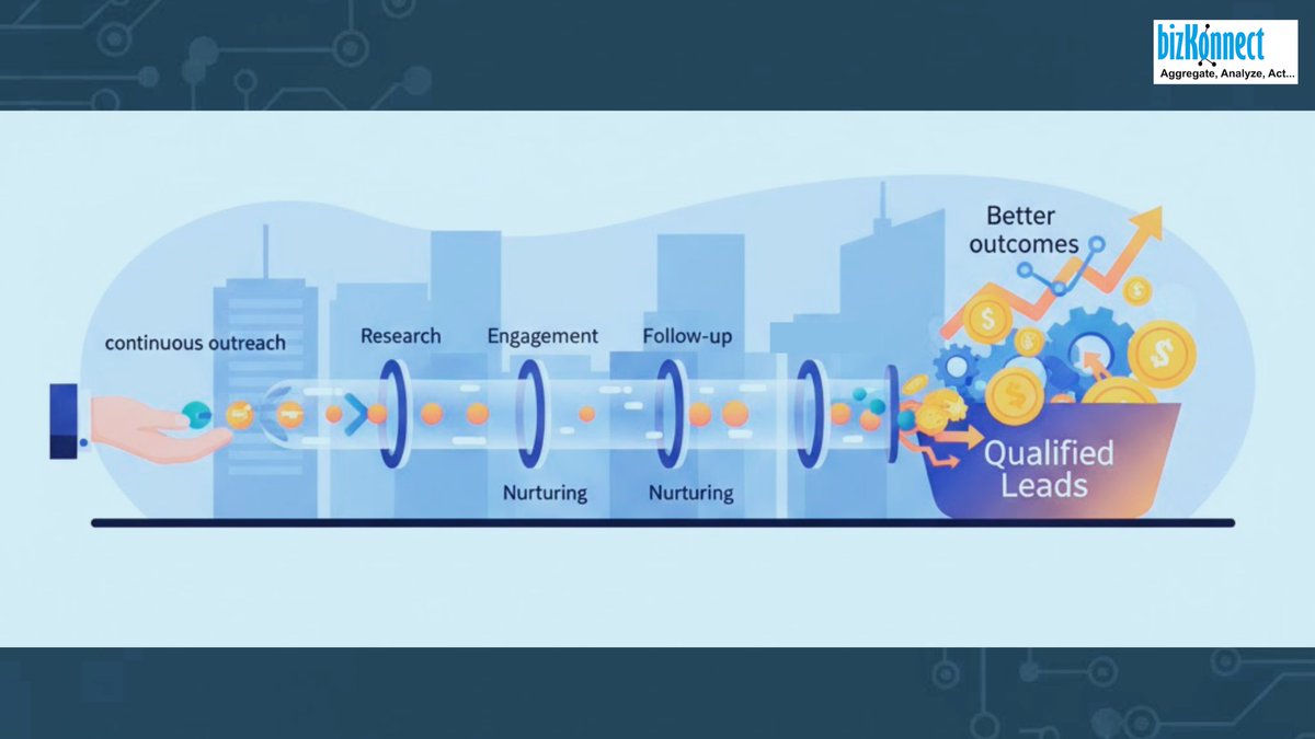 KonnectBiz's tweet photo. The “one-email-and-done” doesn't work anymore. 
Explore how the best-performing teams keep their outreach steady yet subtle: https://t.co/1rJfNdyumm | 

#B2B #ABM #EmailOutreach #DemandGeneration #GenAI #OrgChart #BizKonnect https://t.co/iTbZptmU4L