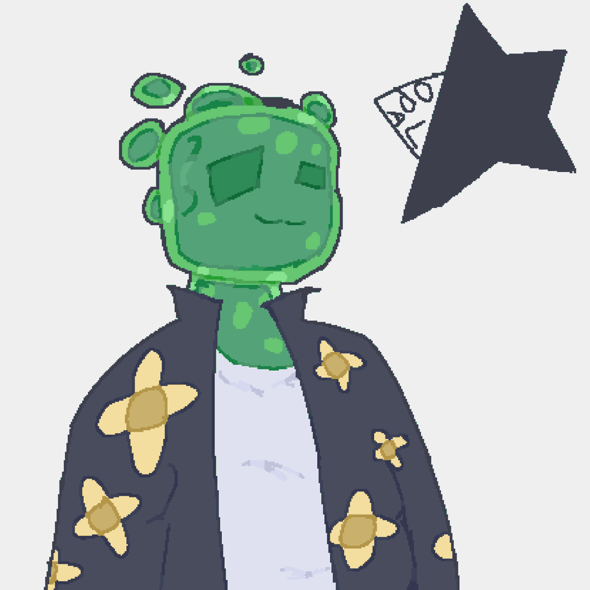 RelaxxBit's tweet image. Whatever you do at the crossroads, don&apos;t turn left. Bet on Avery they&apos;ll beat the King in Yellow with their sick skywars skills. #Minecraft #fanart 
(From wifies most recent arg if you couldn&apos;t tell)