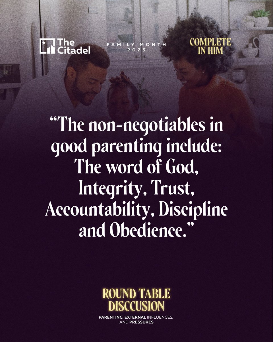 TheCitadelGCC's tweet photo. Missed the livestream? Catch the replay now on YouTube!
Link - https://t.co/Pr7iirOEXl
#FulfilledDreams
#TheCitadelGCC
#TheNowChurch
#CompleteInHim
#CGCCFamilyMonth2025 https://t.co/Nxg46sOu6j