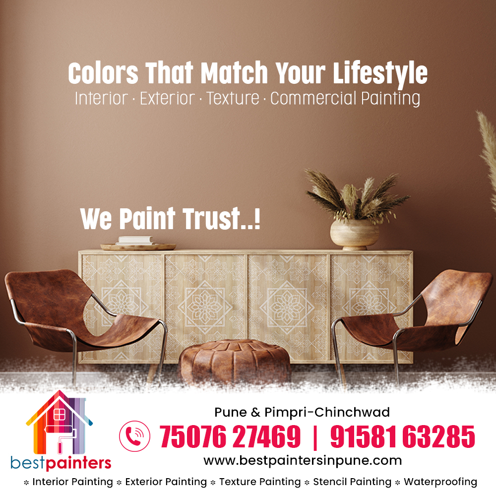 BestPaintersinP's tweet photo. Professional Painting Services in #Pune &amp; Pimpri-Chinchwad.
Commercial &amp; Residential Building #Painting &amp; #Waterproofing.
#BestPaintersinPune
#We_Paint_Trust
Visit: https://t.co/0X3yCIhF6U
Call / WhatsApp: 075076 27469 ; 9158163285 https://t.co/WY3vlSF8kI