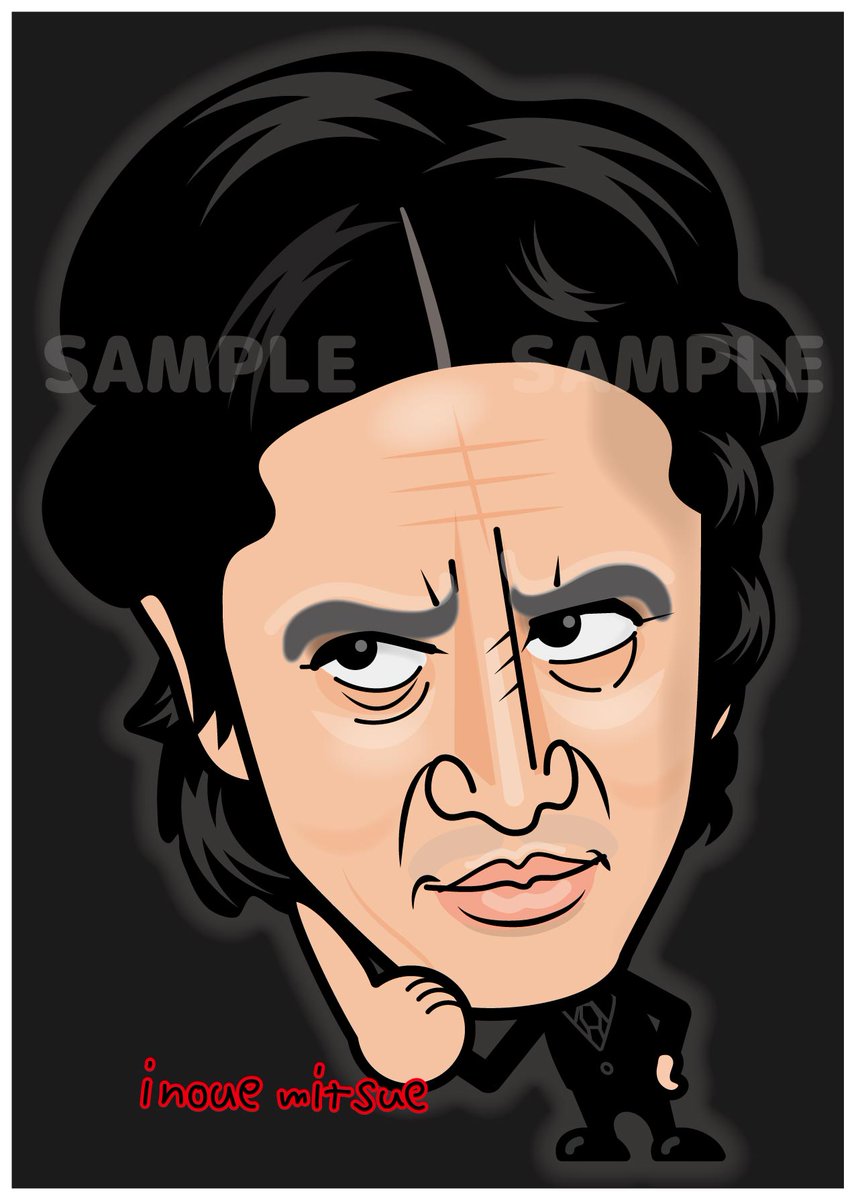 カノックスター似顔絵 カノックスターへのプレゼント 肖像画 カノック