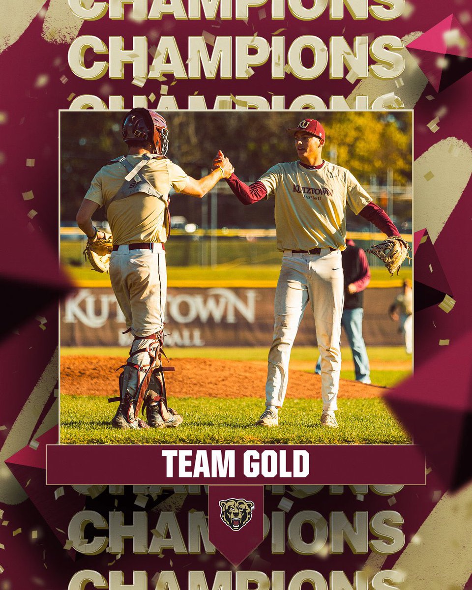 back-to-back champs 🏆 

Gold clinches the #FallWorldSeries for a second-straight season!