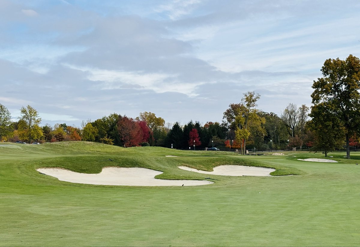 bilgema's tweet image. The &apos;25 golf season in central Indiana continues. Fall golf -- the colors, turf conditions, cool temps, etc., never disappoints. #thesagamoreclub #notoveryet