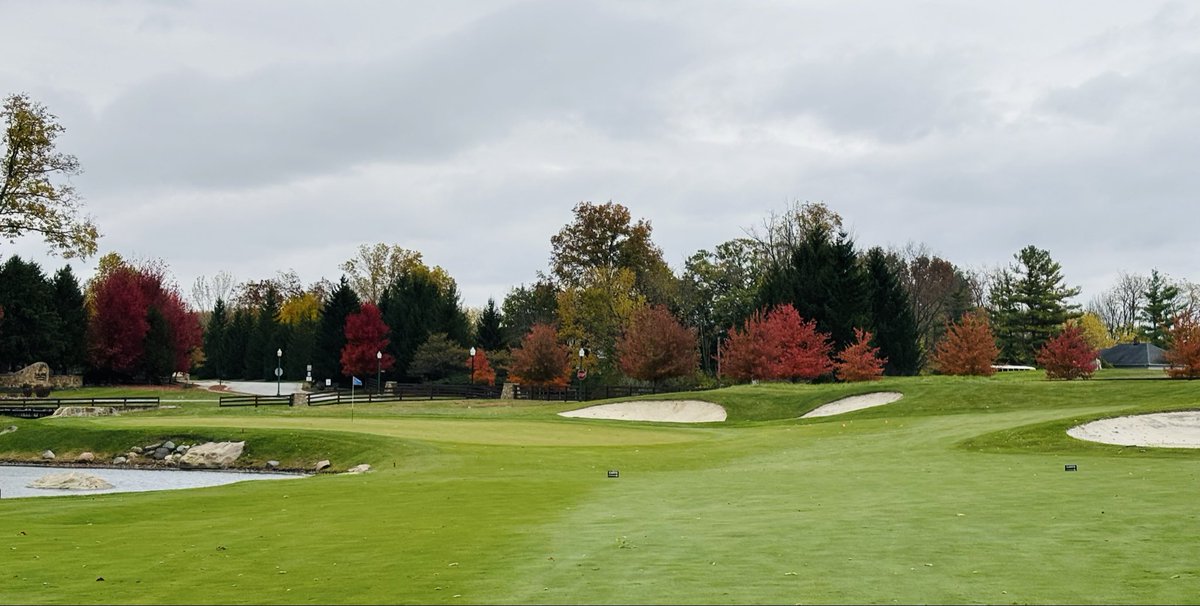 bilgema's tweet image. The &apos;25 golf season in central Indiana continues. Fall golf -- the colors, turf conditions, cool temps, etc., never disappoints. #thesagamoreclub #notoveryet