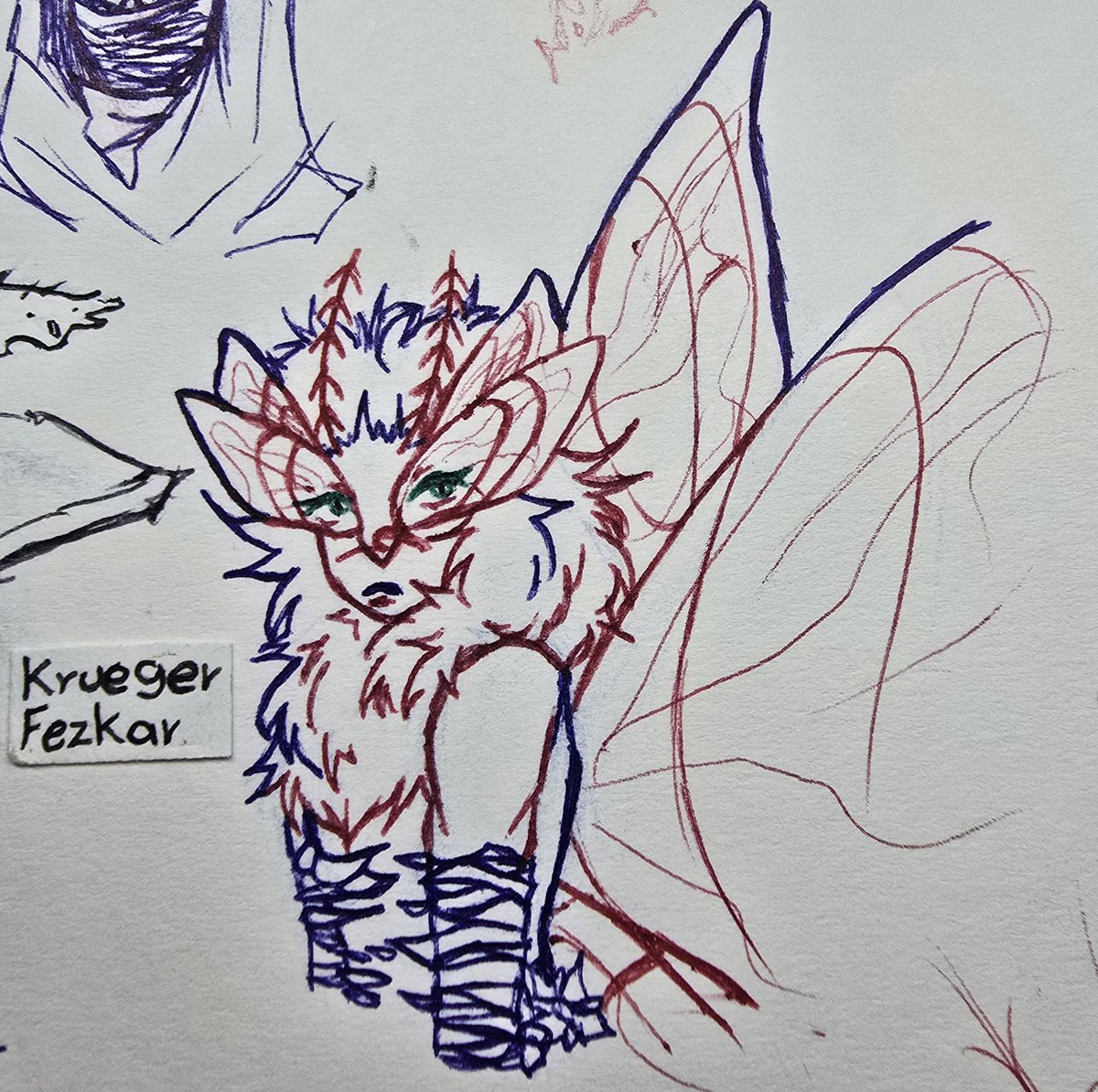 KruegerFezkar's tweet photo. Casi lo olvidó subir aquí, dibujos que hice en una madrugada porque quería dibujar pero tenía dolor de cabeza como de 7 días, si tienes muchas fallas y es por esa razón del dolor de cabeza. https://t.co/mhr6W7RwGl