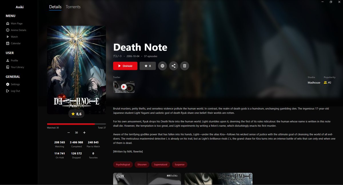 devjeremy_'s tweet image. Well, turns out that my little open source anime management desktop app got 1000 downloads which I didn&apos;t expect at all. 

Time to lock in and make it better.

github.com/TrueTheos/Aniki

#anime #OpenSource