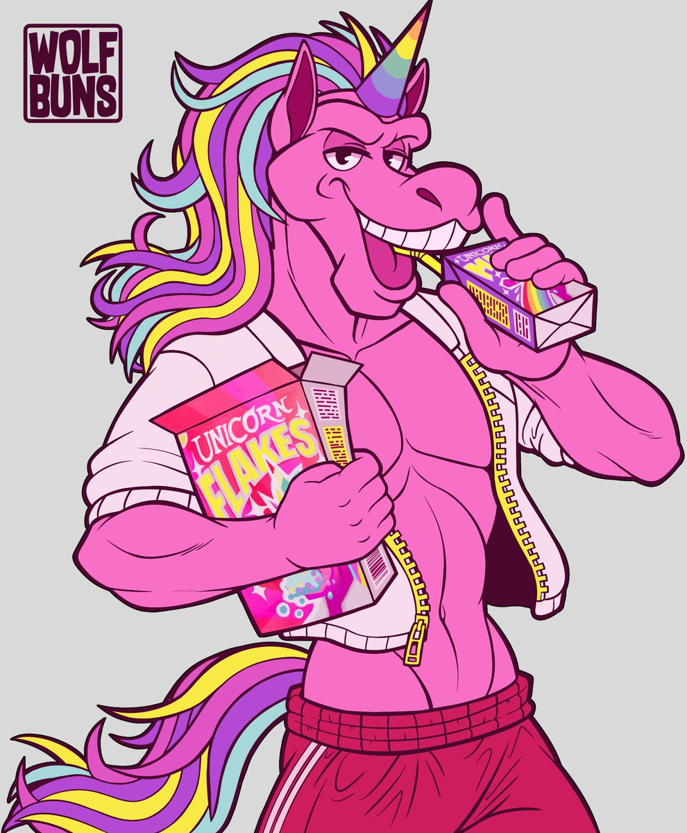 Sticker of Fabio Sparklemane I made for <a href="/furry_fortnite/">Fortnite Furry Bait 😺🎃</a>'s merch! #FurryFortnite