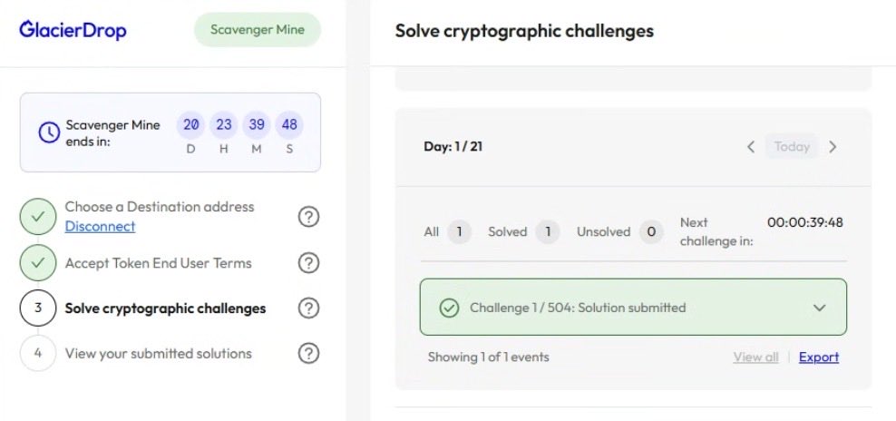 _TechPanda's tweet photo. 🔍 Cardano #ADA Scavenger Mine is live !

#CardanoCommunity #ScavengerMine #PassiveIncome #Cardano #Airdrop https://t.co/Z4XY2PsJL6