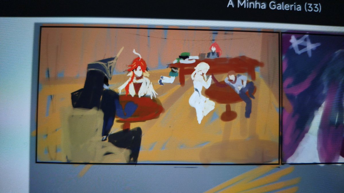 Planejando desenho pra fazer, fiz até enquete para ver qual finalizo