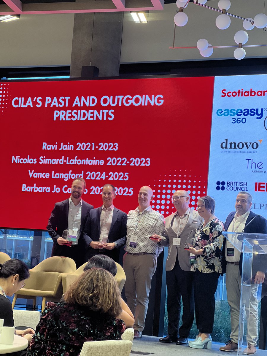 RaviRandalJain's tweet photo. Honoured to be recognized as CILA’s first President (2021–2023) at the inaugural conference.  A proud moment celebrating how far @CILAvoice has come! #CILA #CdnImm #ImmigrationLaw #Leadership https://t.co/jfvIFkV5y3