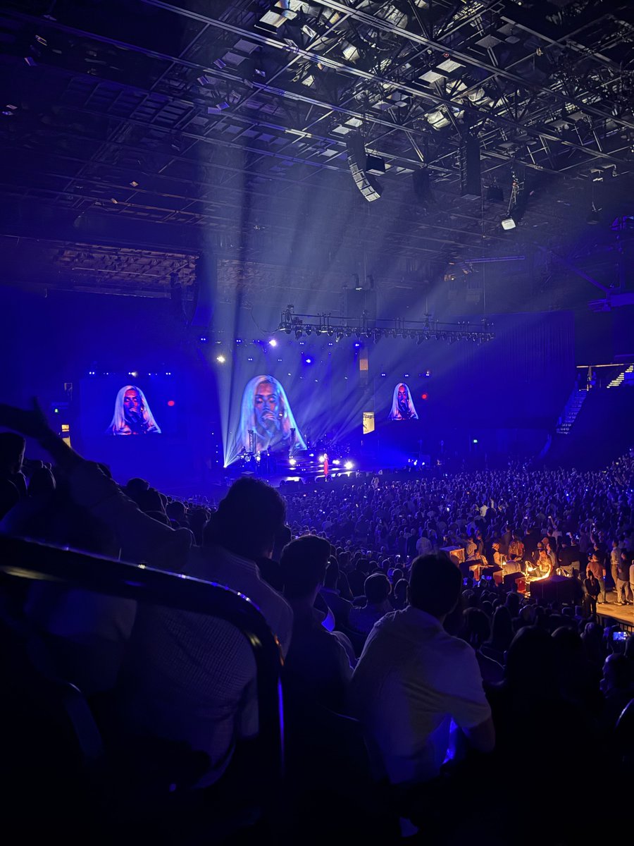 I went to a Microsoft conference and a Christina Aguilera concert broke out.  Add that to my “not on my bucket list but I did it and it didn’t suck” list