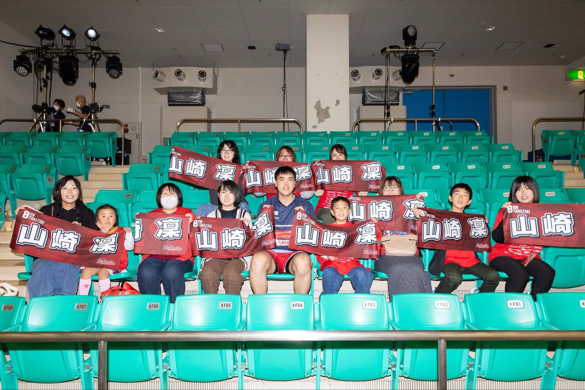 プレイヤーズネームタオル 写真撮影会を開催しました￼✨ ＼ 10/26の