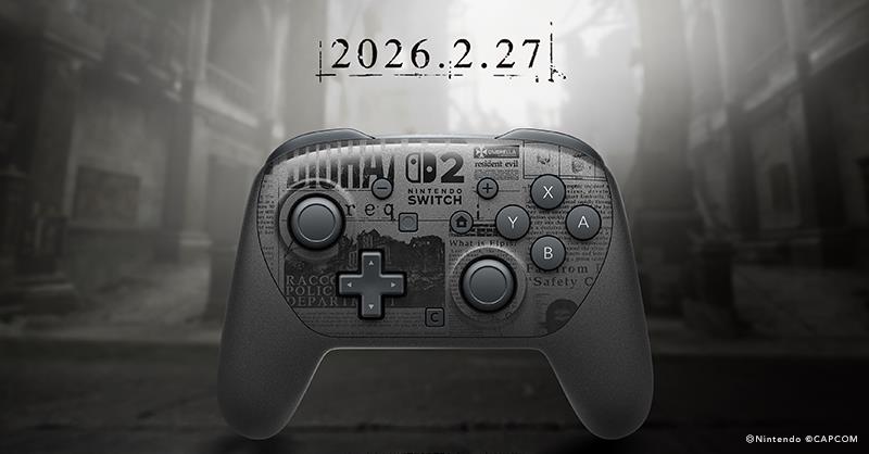 任天堂HP]「Nintendo Switch 2 Proコントローラー バイオハザード