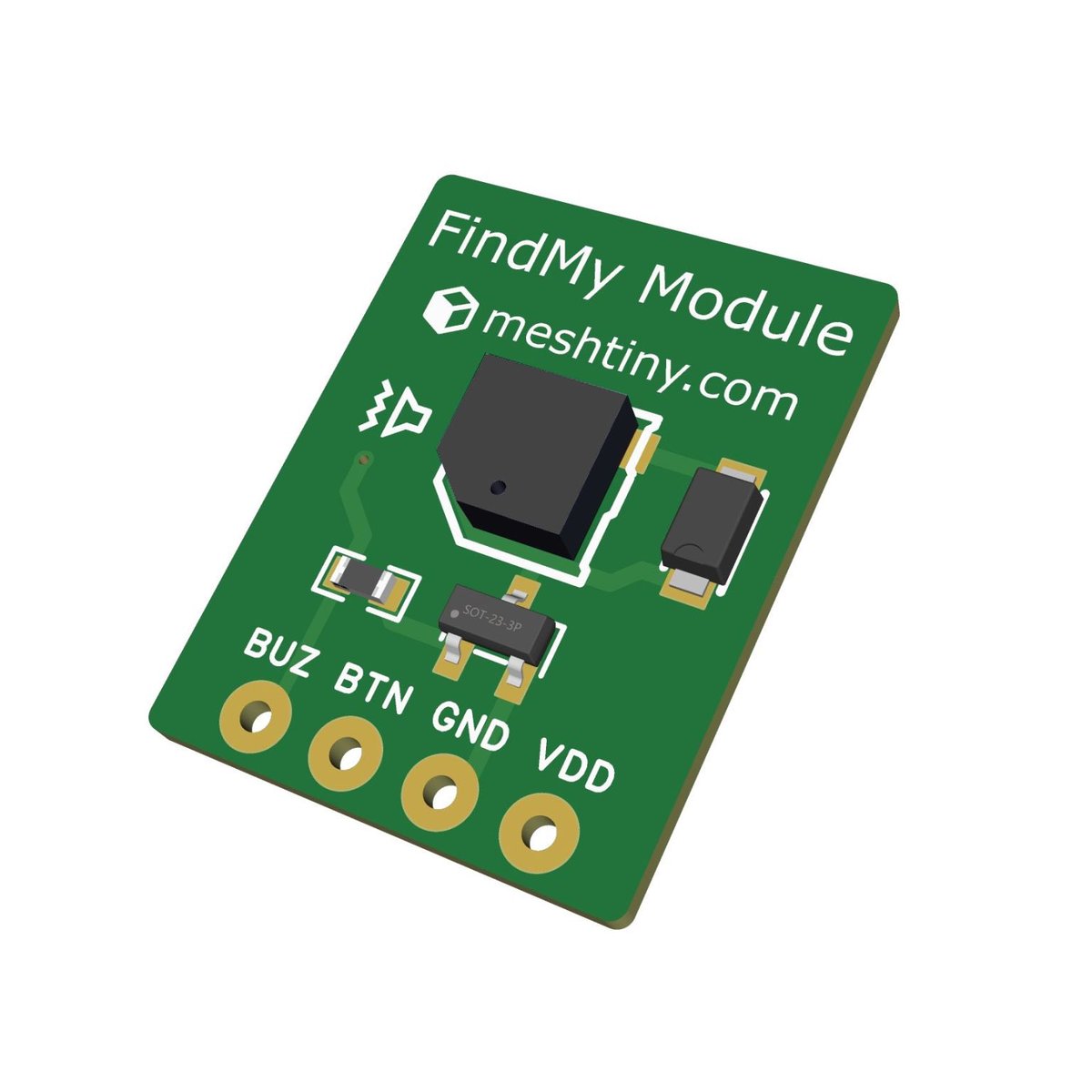 mtoolstec's tweet image. Apple FindMy module with buzzer🥳🥳 
Easy to extend your #Meshtastic and #MeshCore nodes with samePWM  buzzer. 

meshtiny.com/product/findmy…