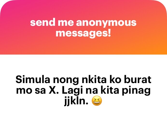 Ginawa mo pa akong dahilan hahahaha